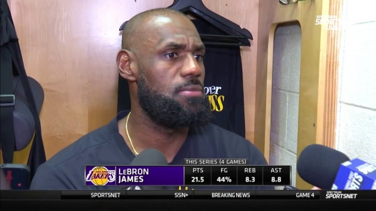 NBA-詹姆斯：我们进入G5时的心态和前四场一样 将更好地执行比赛计划